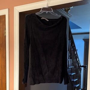Athleta Black Crew Neck Sweater